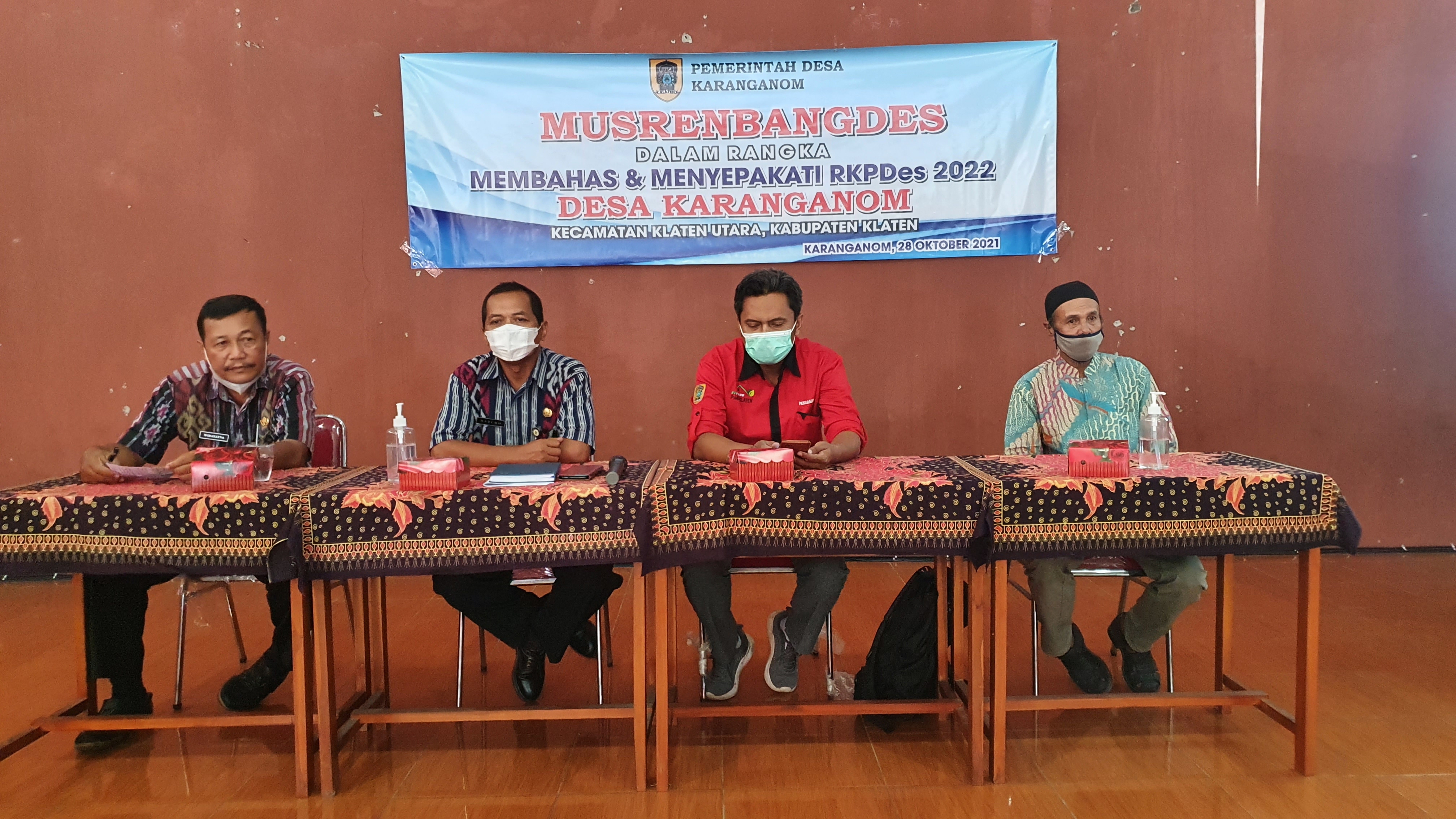 Penetapan RKPDes TA 2022