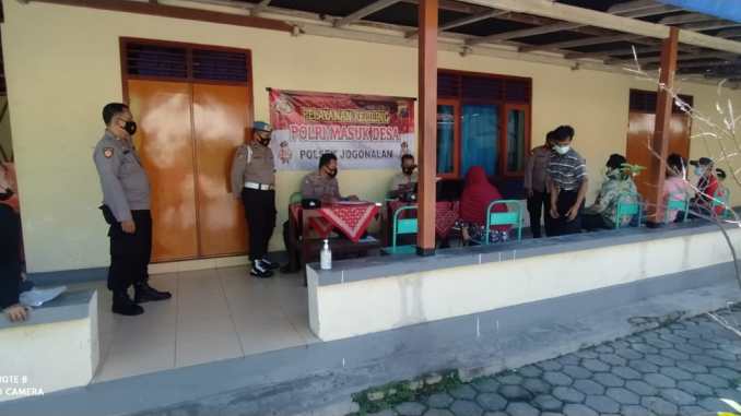 Program "POLRI MASUK DESA" di Desa Rejoso