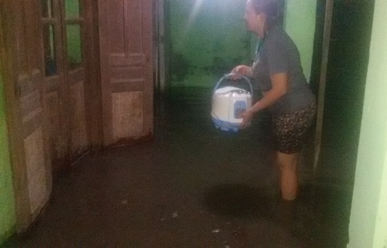 Sungai Kaligawe Meluap Banjiri Permukiman Juwiring dan Pedan