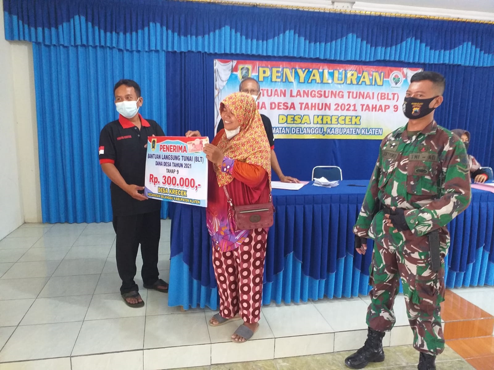 Penyaluran BLT Dana Desa