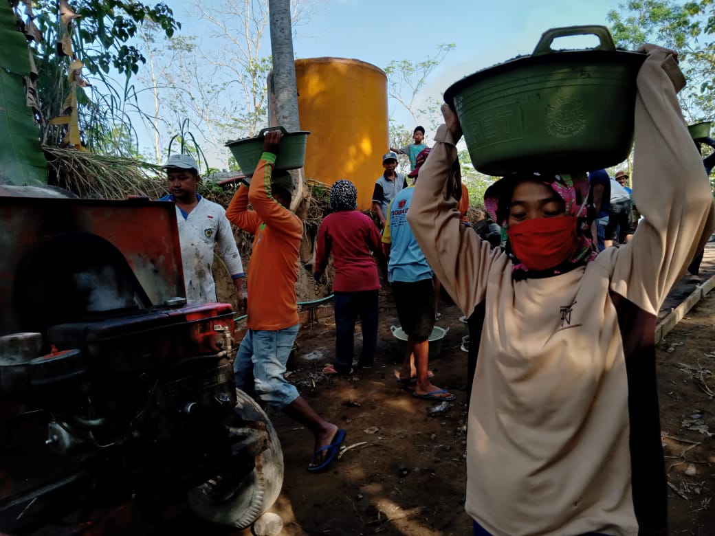 PEMBANGUNAN RABAT BETON DUKUH GEMAMPIR