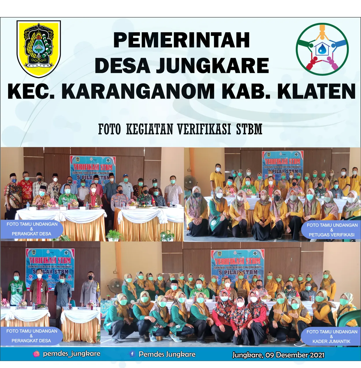 VERIFIKASI STBM DESA JUNGKARE 2021