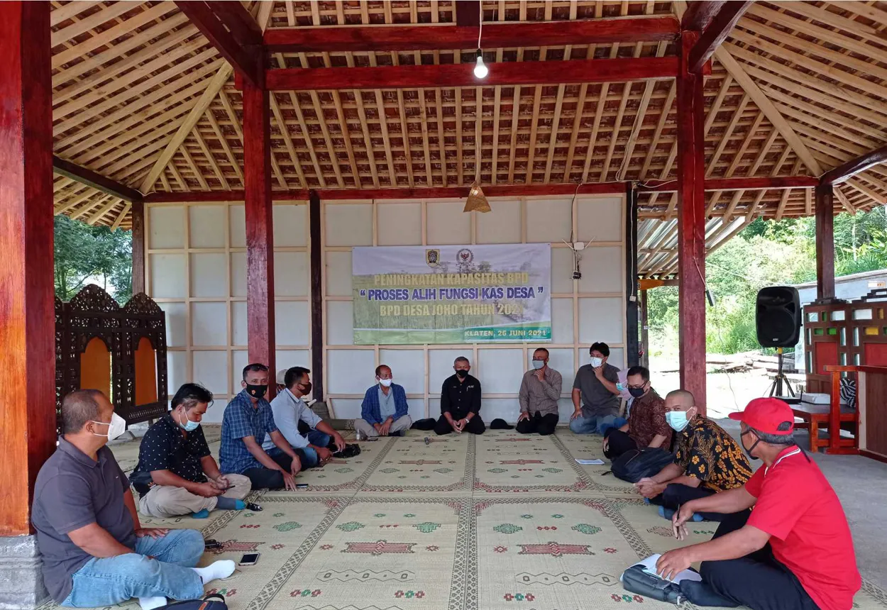 Kunjungan Kerja BPD Desa Joho ke Desa Tegalmulyo Kec. Kemalang