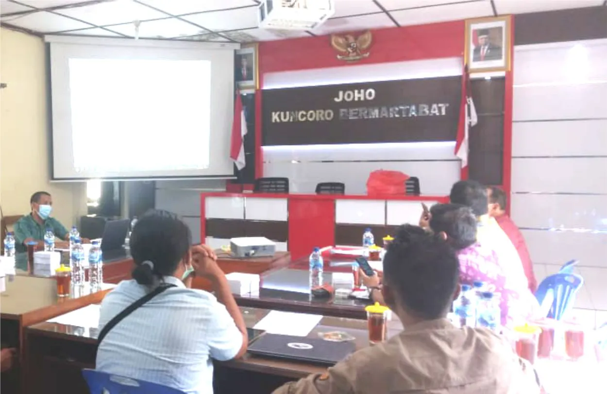 “Desk” Rancangan APBDes Desa Joho Tahun 2022