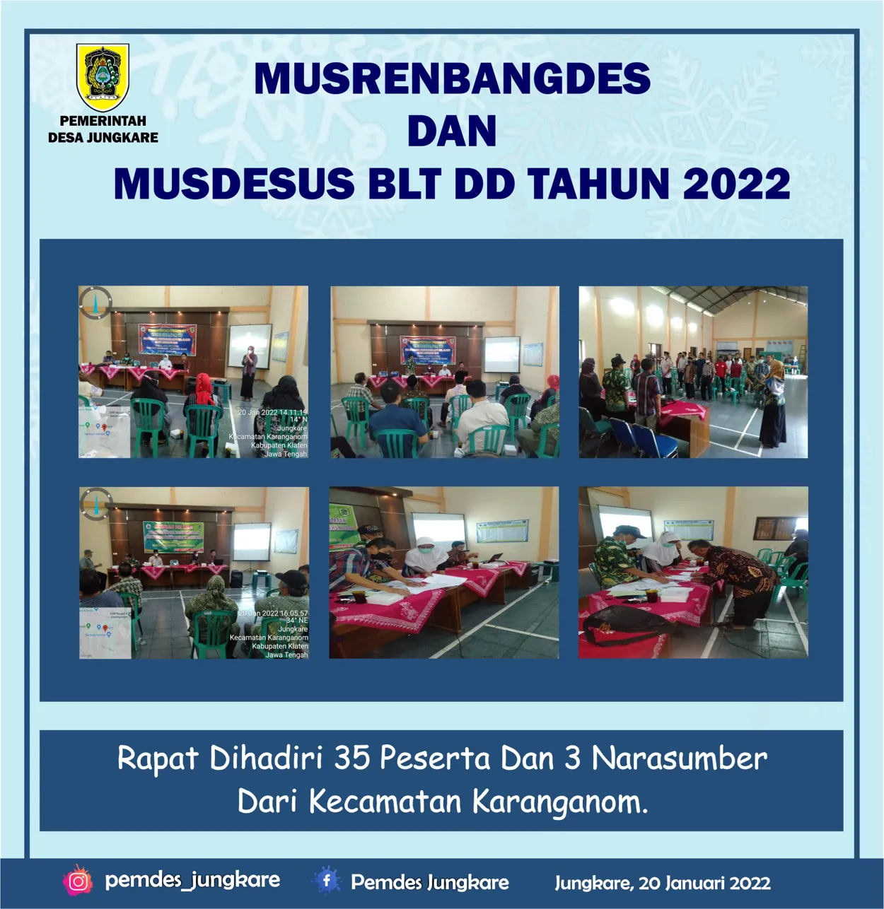 MUSRENBANGDES & MUSDESUS BLT DD 2022