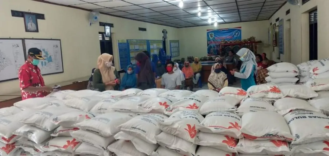 Bansos Beras dari Kemensos untuk KPM PKH