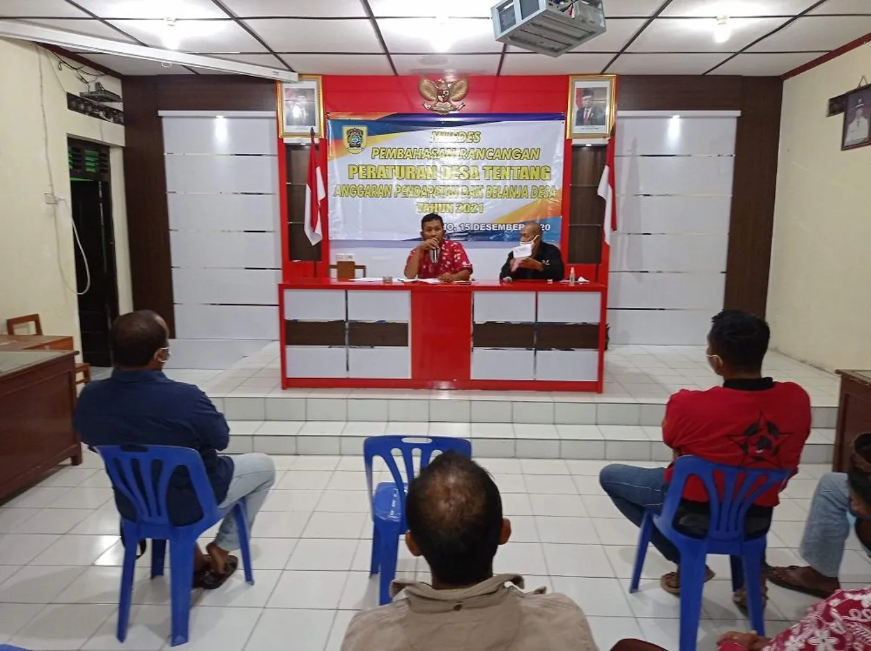 Musdes Penetapan APBDes Tahun Anggaran 2021 Desa Joho