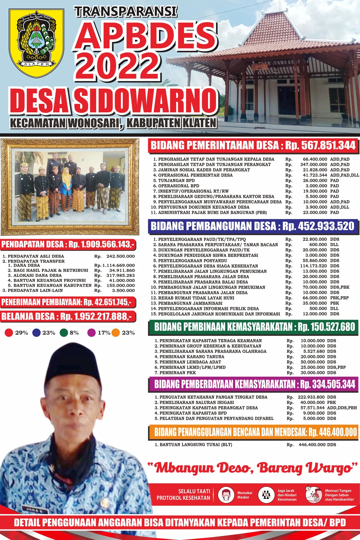 TRANSPARANSI APBDES 2022