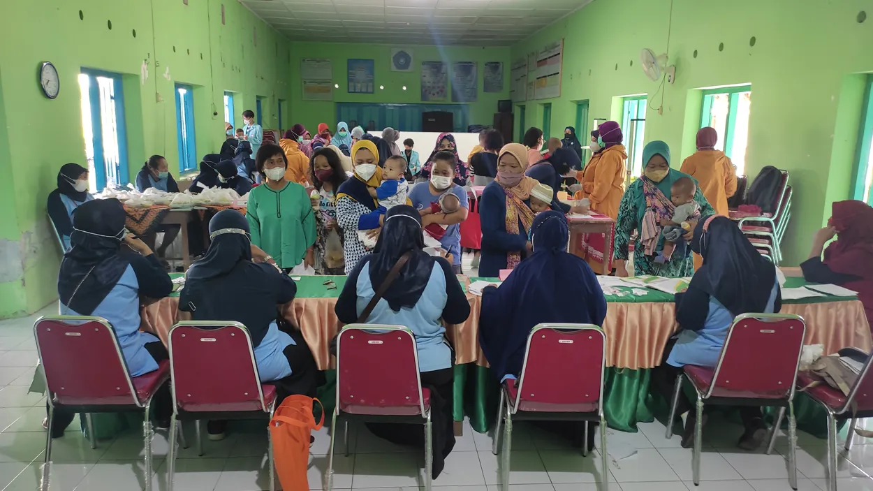 Kencana Wungu - Posyandu Serentak se-Desa Turus