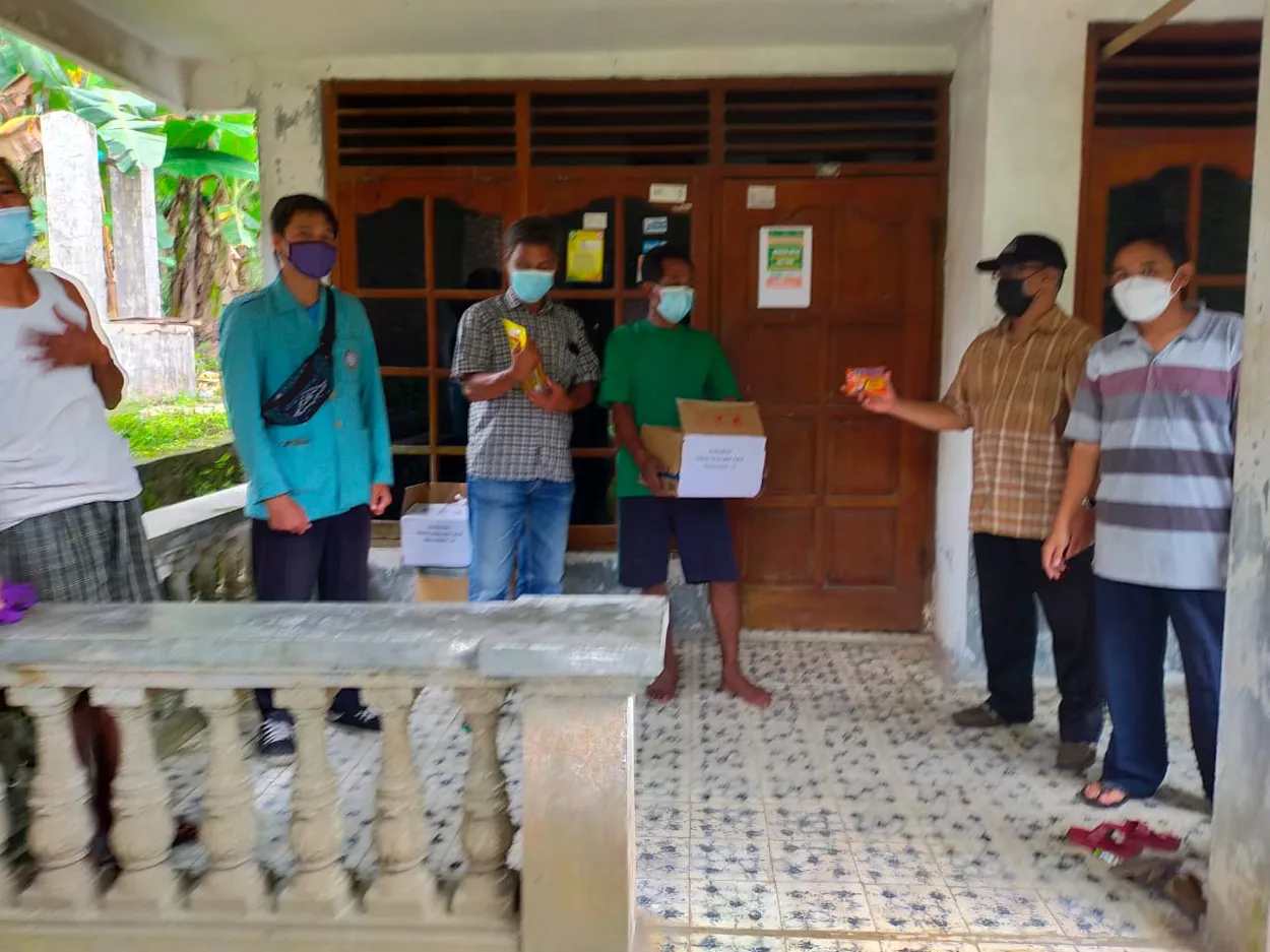 Kunjungan Gugus Tugas Desa Turus Peduli Covid 19