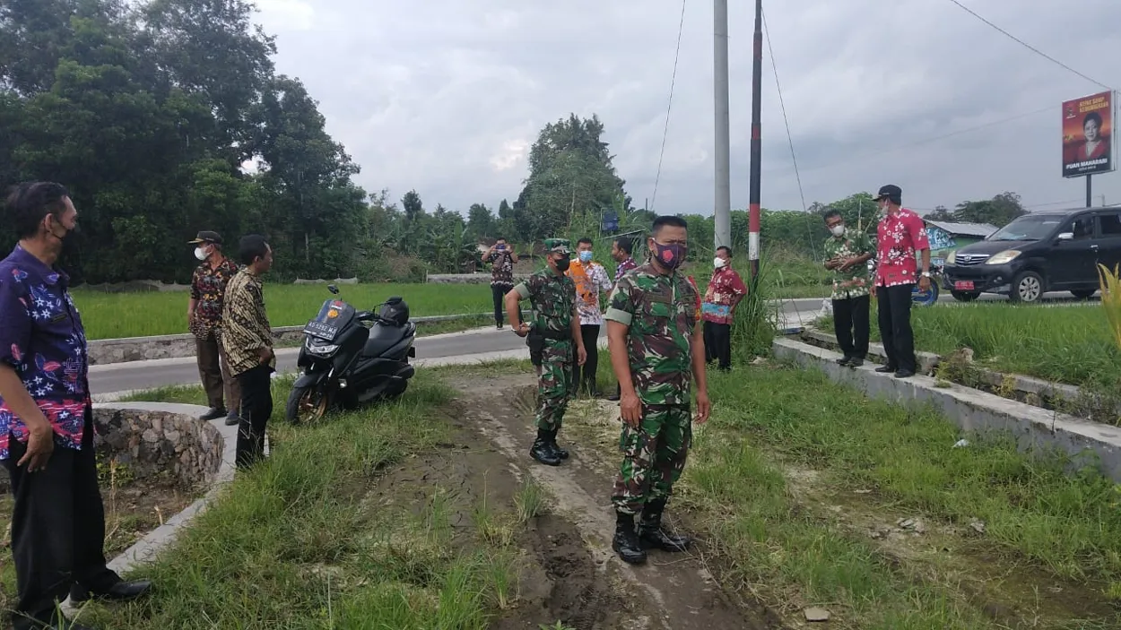 Kunjungan Persiapan Kegiatan TMMD di Desa Joho