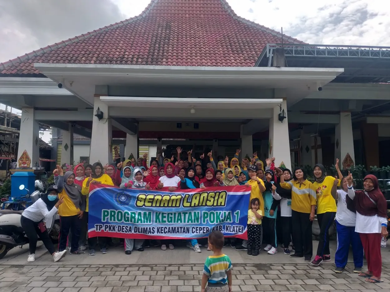 SENAM LANSIA BERSAMA TP PKK DESA DLIMAS