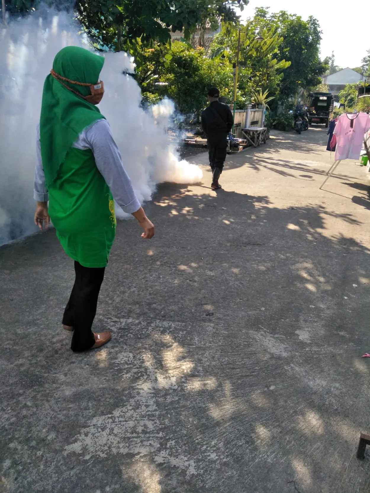 FOGGING UNTUK MEMUTUS RANTAI PENULARAN DBD