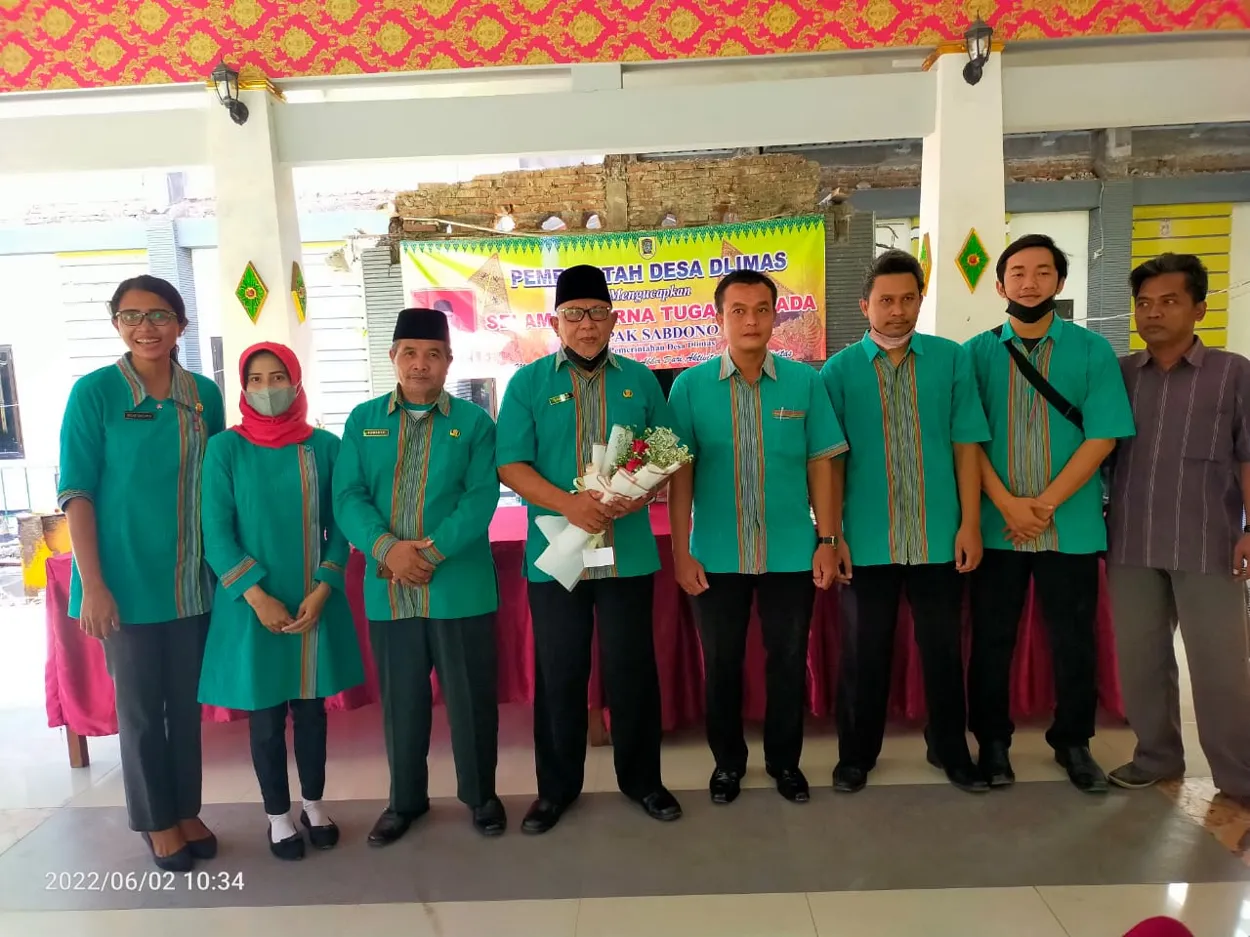 PERPISAHAN PURNA TUGAS KASI PEMERINTAHAN; BAPAK SABDONO