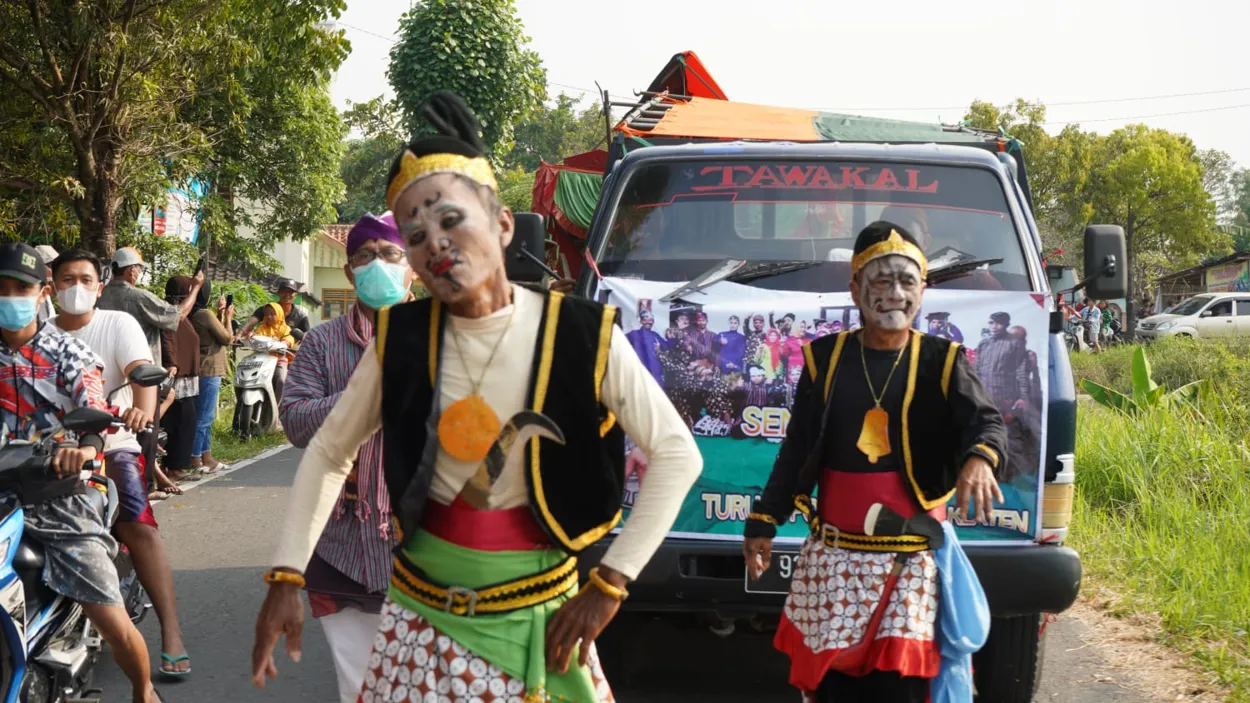 Hari Jadi Kabupaten Klaten Ke-218 Tahun, Kecamatan Polanharjo Gelar Kirab Budaya