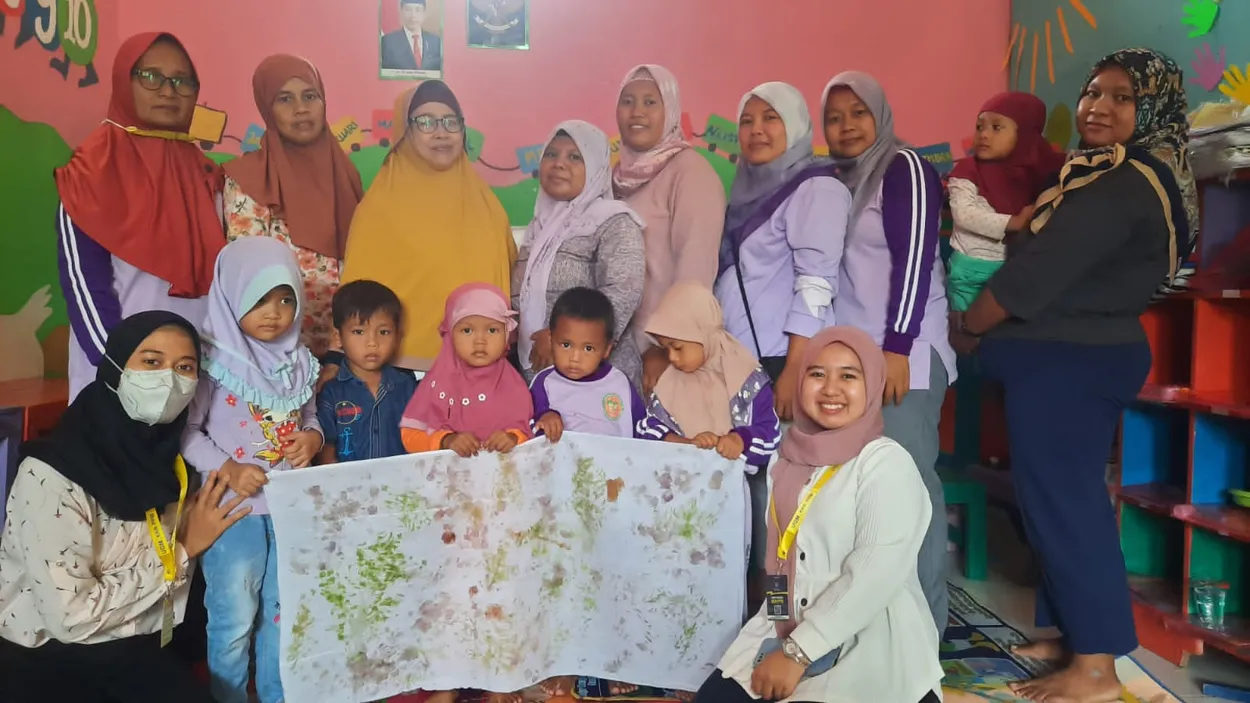 Perayaan Hari Anak Nasional di Kelompok Bermain Ananda Desa Kadilanggon