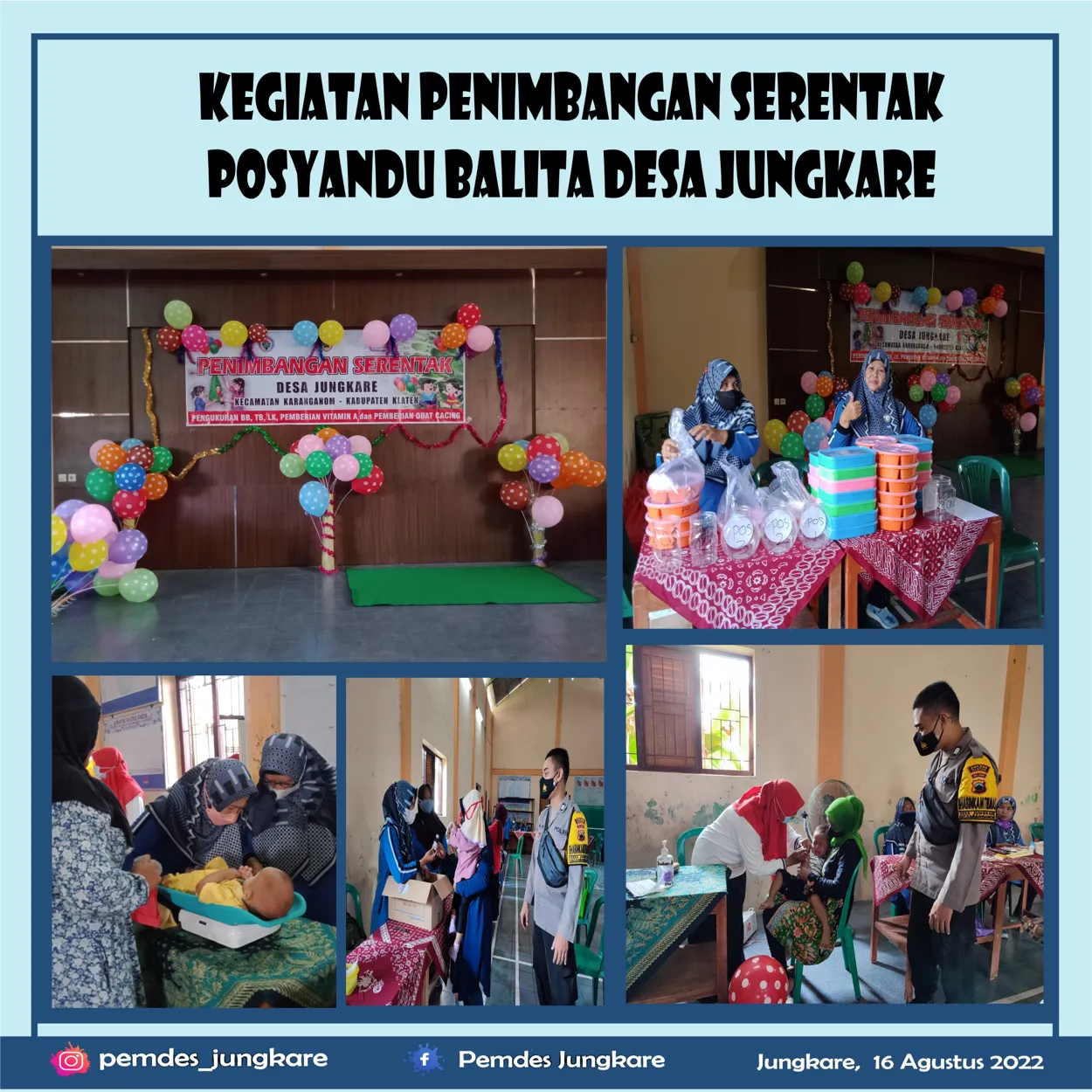 PENIMBANGAN SERENTAK POSYANDU BALITA