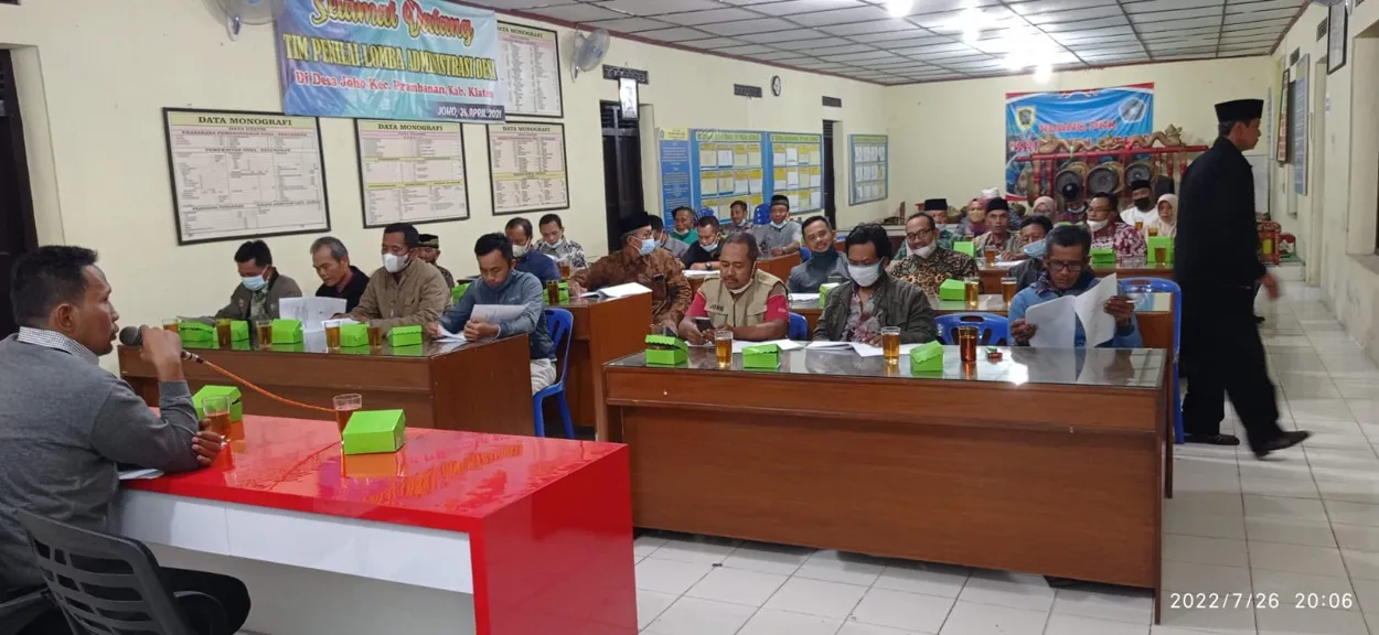 Sosialisasi Kekosongan Perangkat Desa Joho