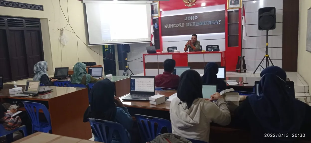 Koordinasi Relawan SDGs Desa Joho