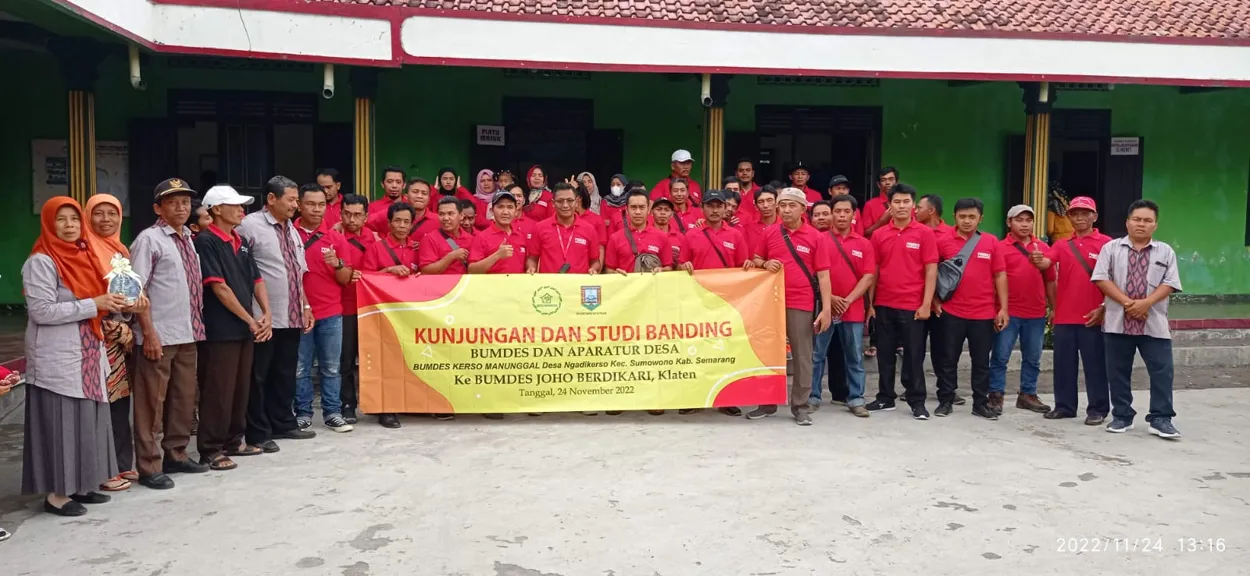 Kunjungan dan Studi Banding Pemdes Ngadikerso ke Desa Joho