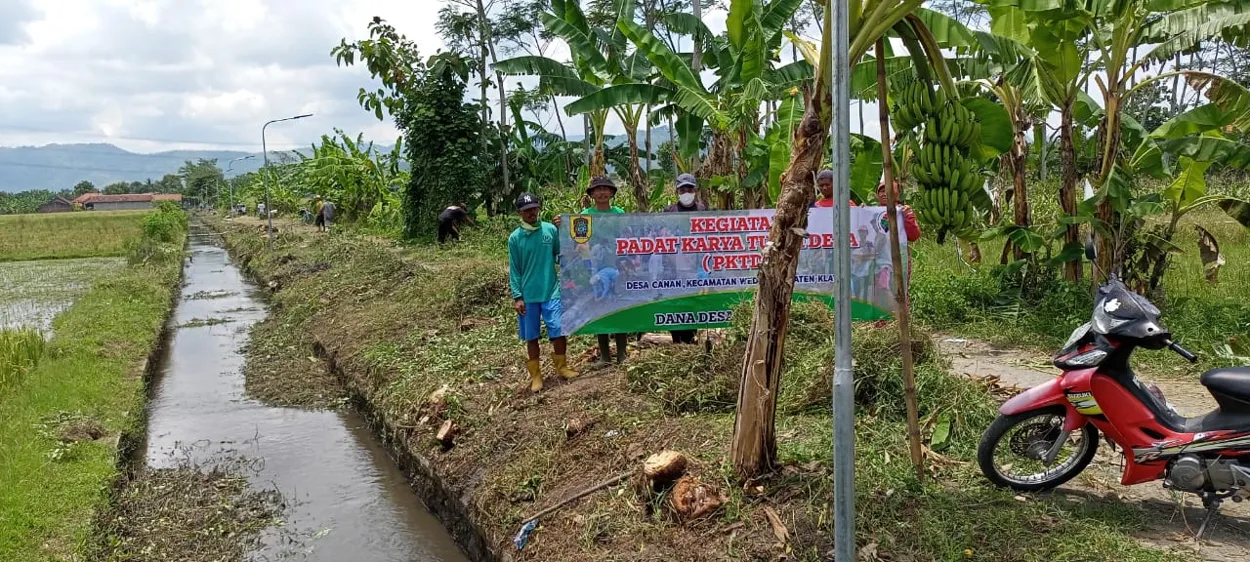 Adakan Lomba Kebersihan Antar Dukuh, Warga Desa Canan Antusias Gotong Royong Bersama