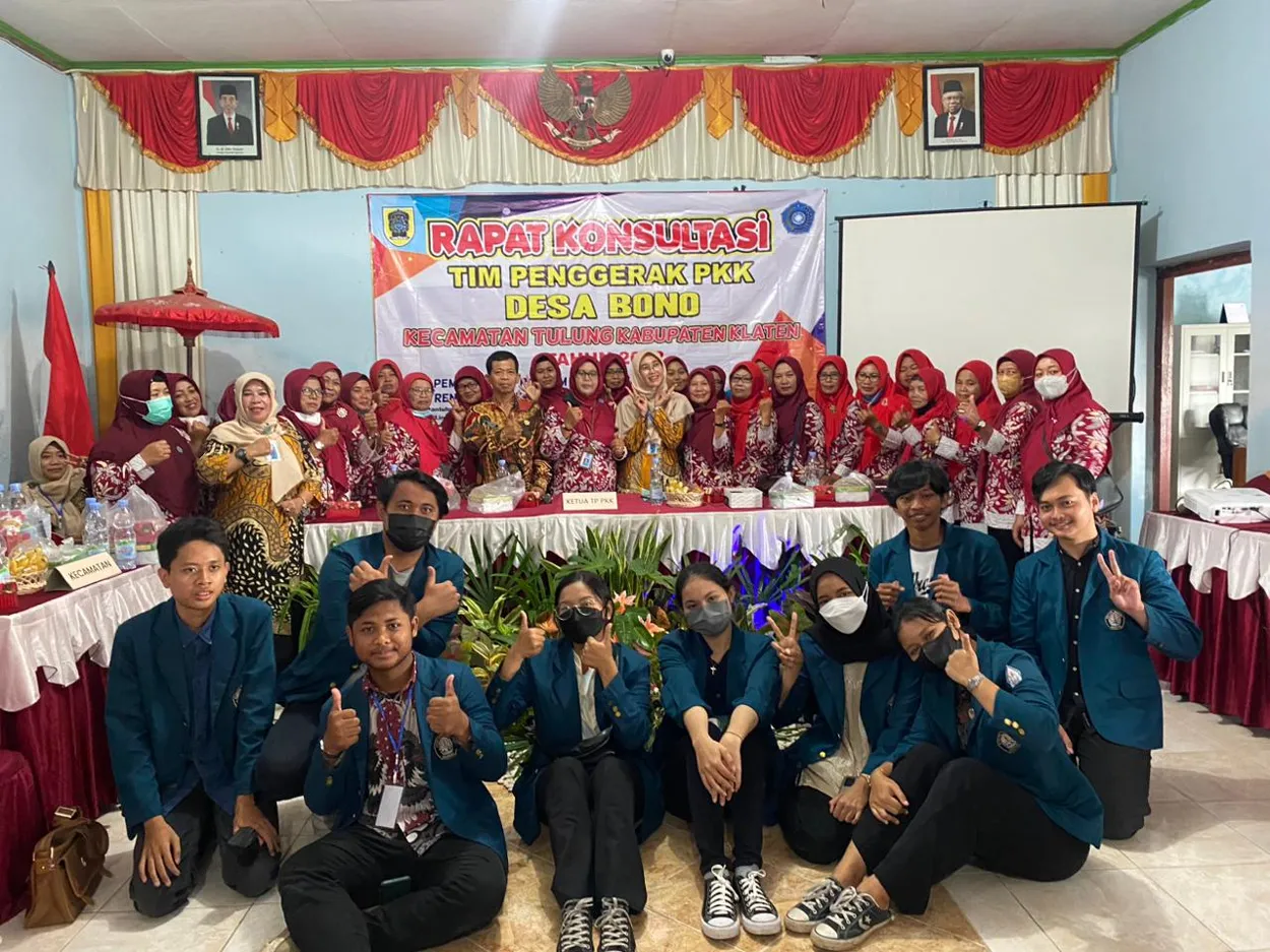 TP PKK Desa Bono Gelar Rapat Konsultasi 2023