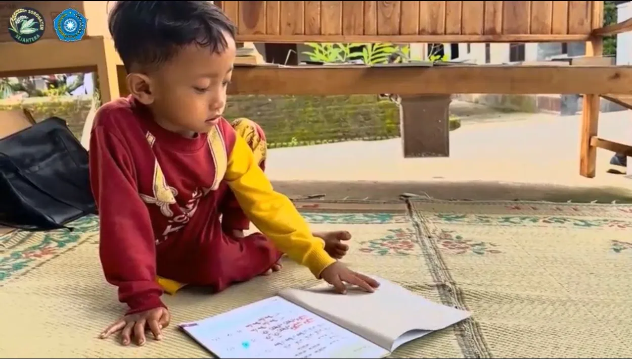 KEREN ,  PKK Desa Sorogaten Gelar Gerakan GALERI PELANGI.