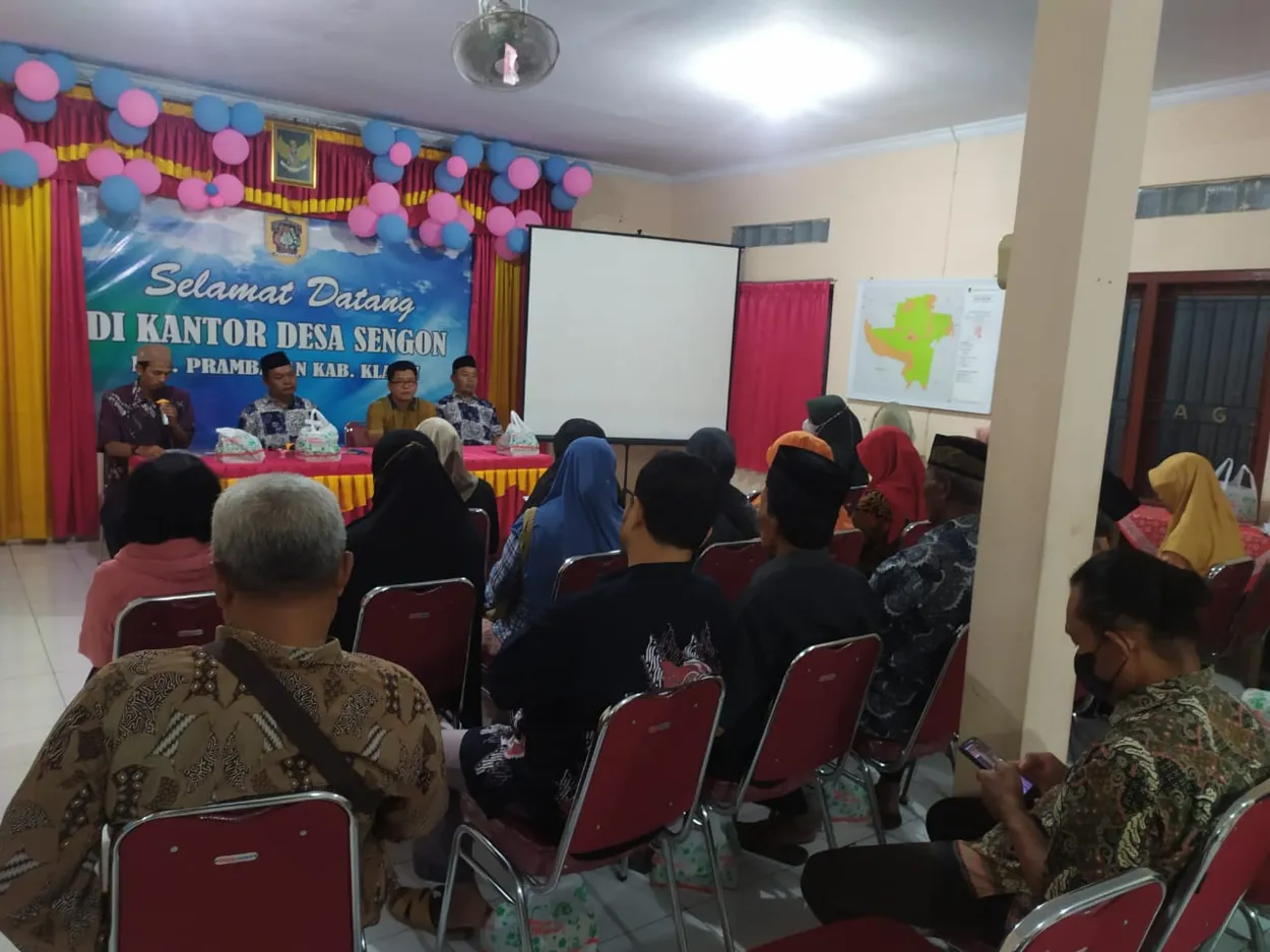 DESA SENGON MEMBENTUK PANITIA HUT RI KE 78