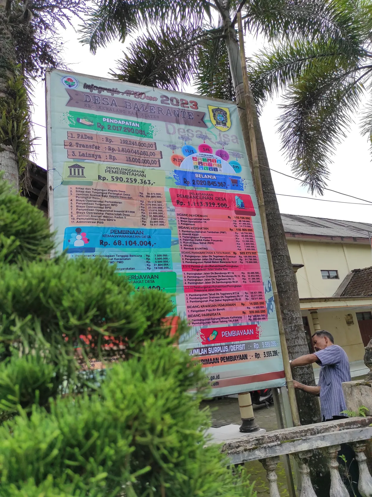 PEMASANGAN BANNER INFOGRAFIS TA 2023
