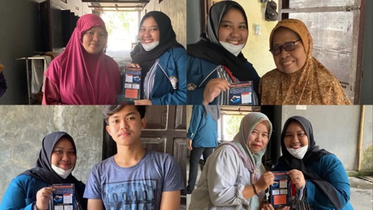 Marak Penipuan, Mahasiswa KKN TIM II UNDIP Berikan Pemahaman Perlindungan Data Pribadi