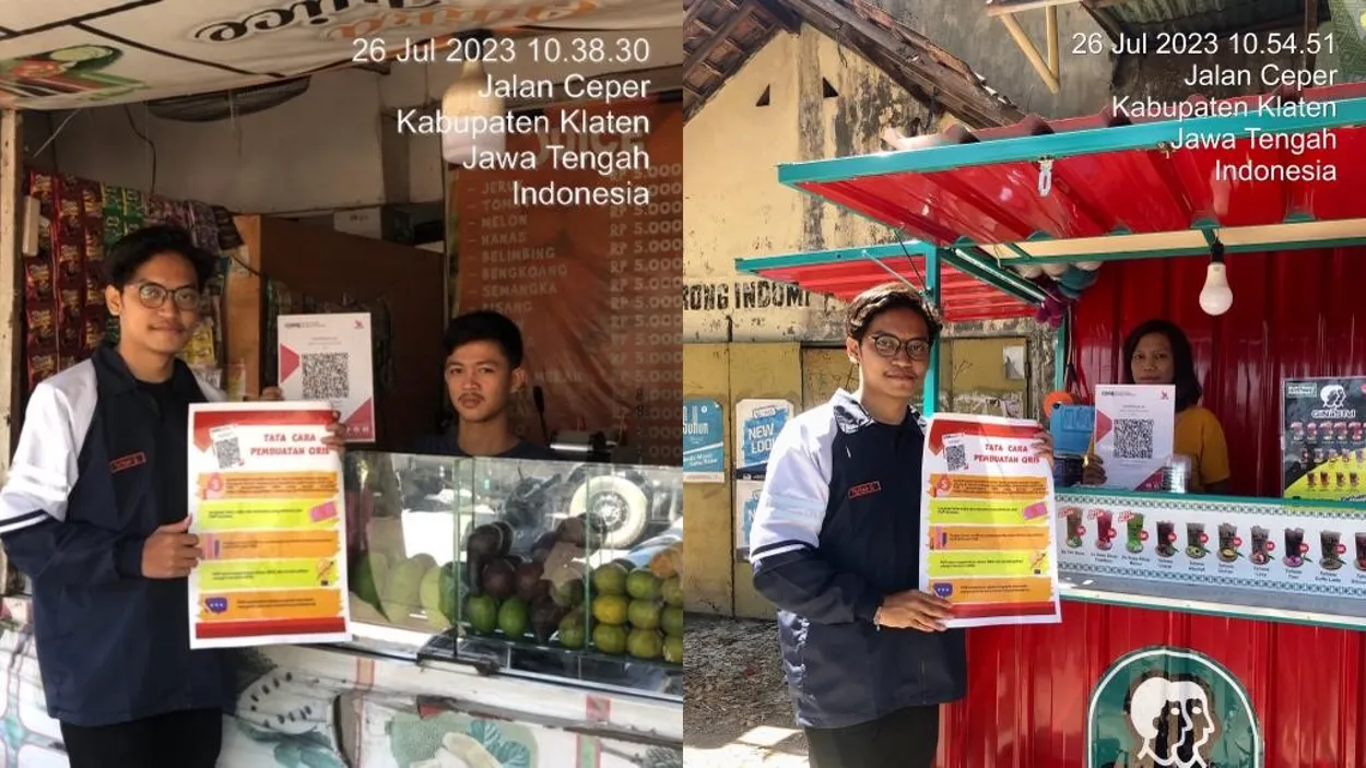 Penerapan Metode Pembayaran QRIS Oleh Mahasiswa KKN UNDIP Terhadap UMKM di Desa Ceper