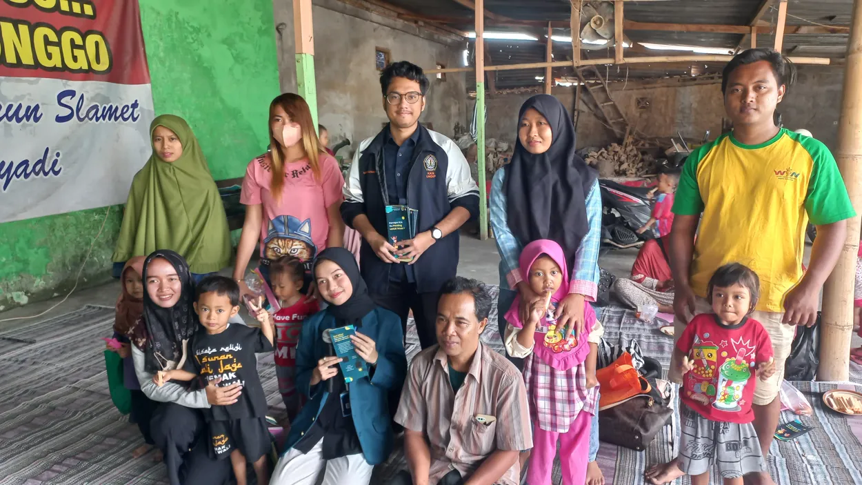 WUJUDKAN #GISA MAHASISWA KKN UNDIP BERIKAN EDUKASI KIA PADA MASYARAKAT DESA JAMBU KULON, KAB. KLATEN