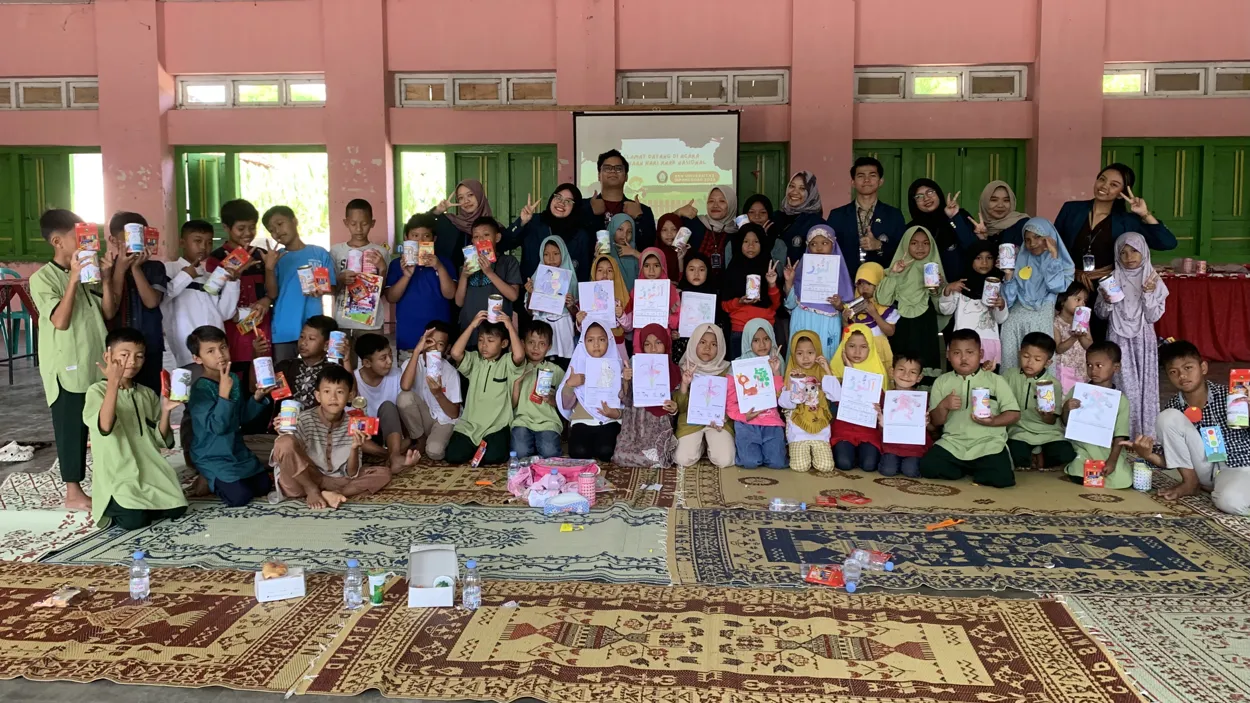 Menabung Bikin Untung! Mahasiswa KKN Undip Ajak Anak-anak Usia Dini Gemar Menabung