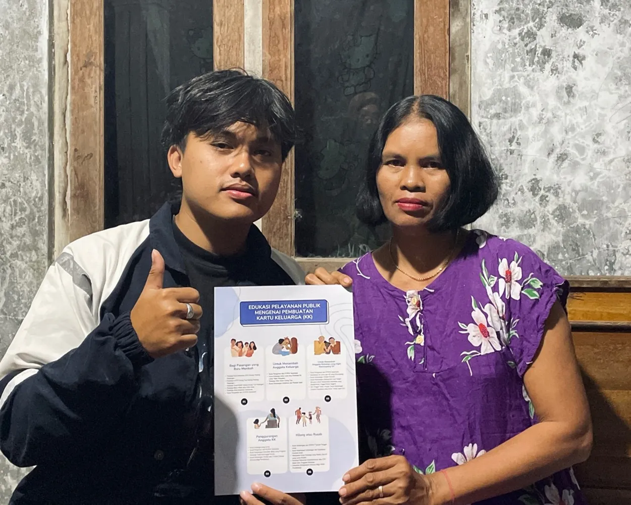 Edukasi Pelayanan Publik Mengenai Pembuatan Kartu Keluarga