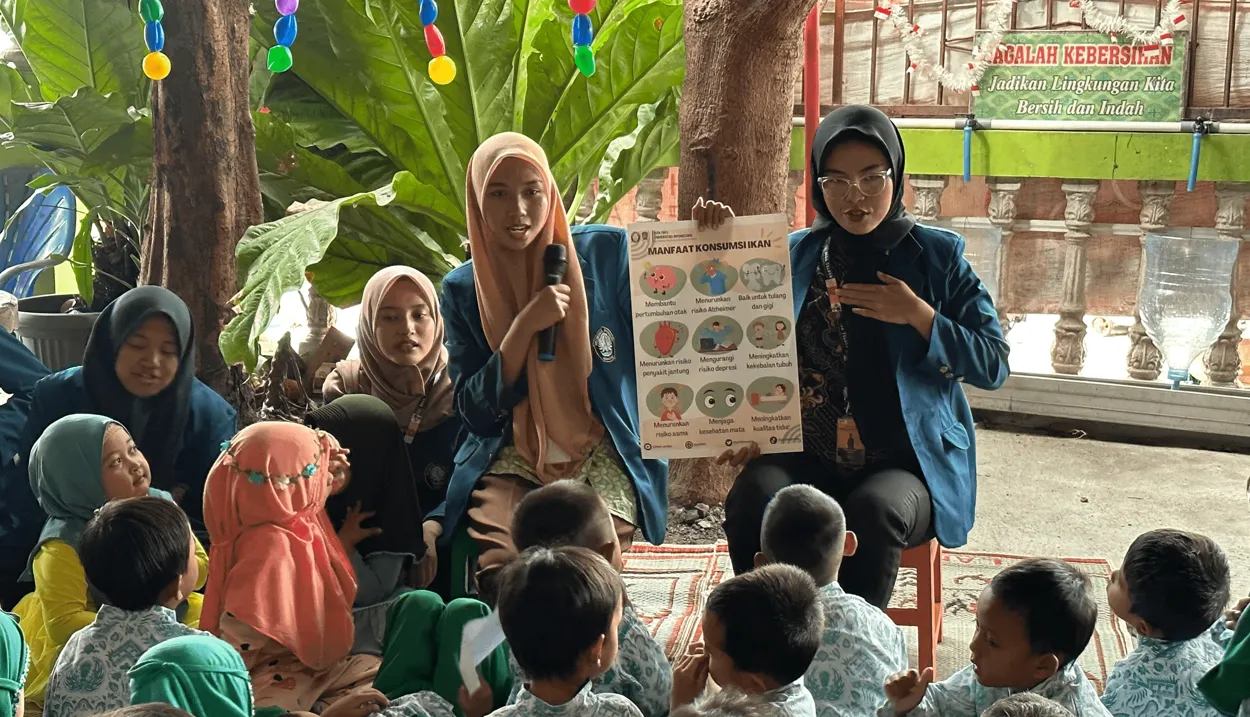 Selamatkan Generasi Baru, Mahasiswa KKN Undip Gelar Pendampingan untuk Cegah Stunting di Desa Teloyo