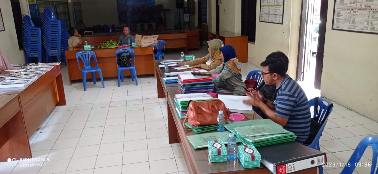 Monev Tahunan Kec. Prambanan: Memastikan Ketertiban Administrasi Desa dalam Pelaksanaan APBDes 2022