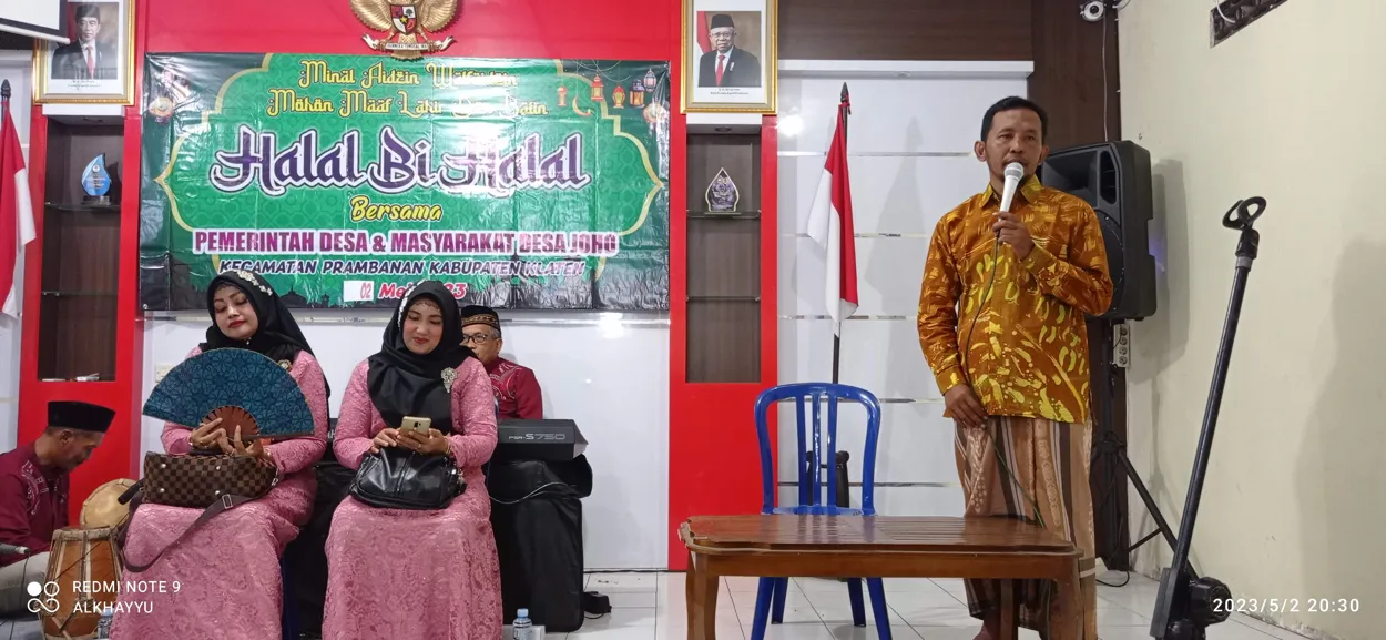 Pemdes Joho Gelar Kegiatan Halal Bihalal: Wujud Silaturahmi dan Kebhinekaan Pasca Idul Fitri